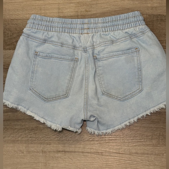 Duo 1 Celebrity Pink Drawstring Denim Shorts S & 1 Wild Fable Rolled Cuff 4/R - Picture 4 of 10